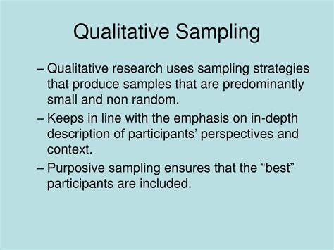 sampling size for qualitative research